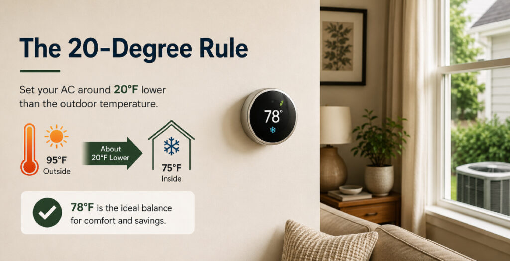 What Is the 20-Degree Rule? How It Affects Your Air Conditioner